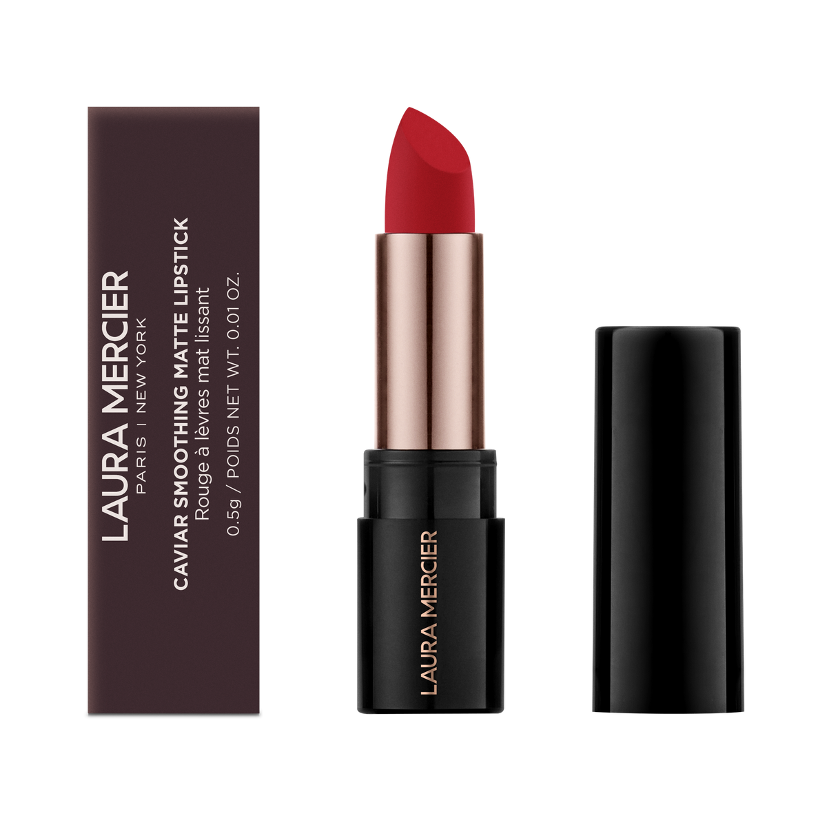 Caviar Smoothing Matte Lipstick Deluxe Sample in Scarlet Velvet